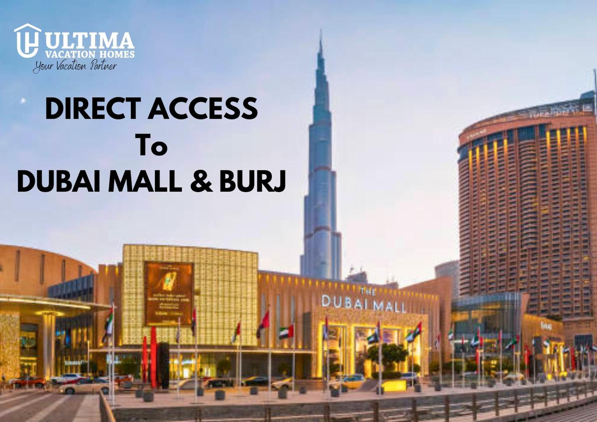 Elegant Apartment With Direct Access To Dubai Mall מראה חיצוני תמונה